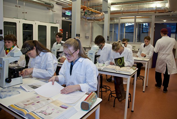 biologie studenten